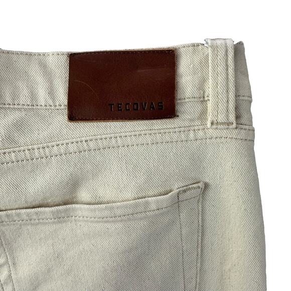 Tecovas Men's Straight Jeans in Cream - Picture 5 of 8